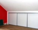 Schuifdeuren zolder wit